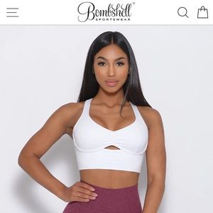 Bombshell Sportswear Keyhole Bralette
